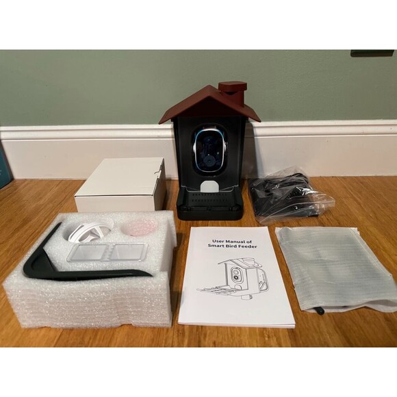 Smart Bird Feeder with Camera Solar Powered, 2K Video, AI Bird Recognition - Picture 3 of 3